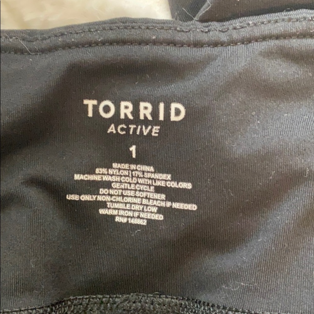 Torrid workout leggings Activewear